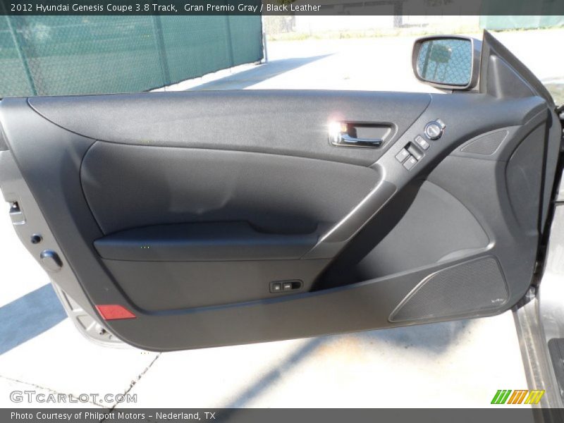 Gran Premio Gray / Black Leather 2012 Hyundai Genesis Coupe 3.8 Track