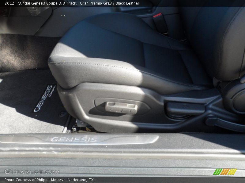 Gran Premio Gray / Black Leather 2012 Hyundai Genesis Coupe 3.8 Track