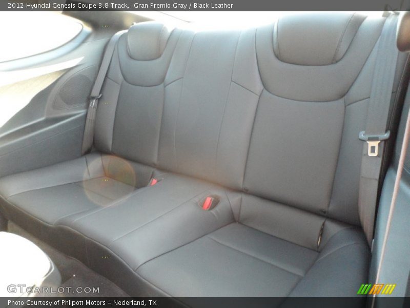 Gran Premio Gray / Black Leather 2012 Hyundai Genesis Coupe 3.8 Track