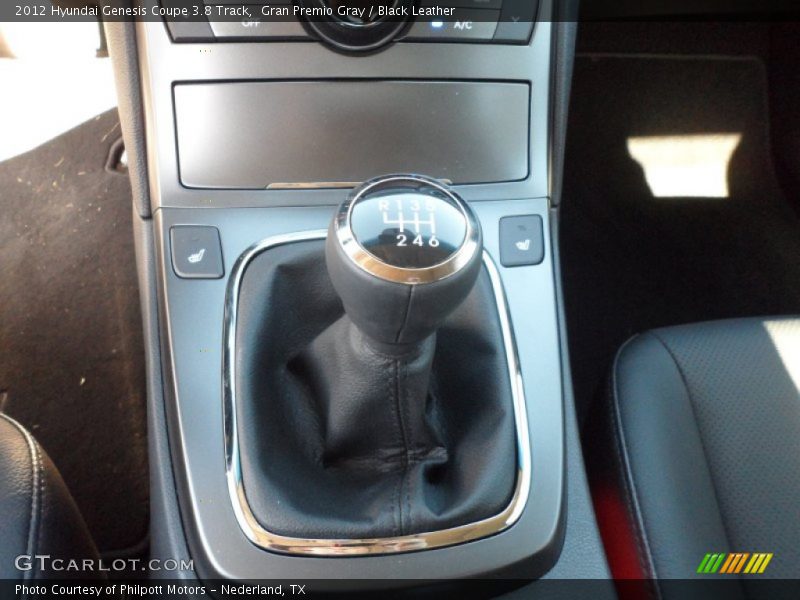 Gran Premio Gray / Black Leather 2012 Hyundai Genesis Coupe 3.8 Track
