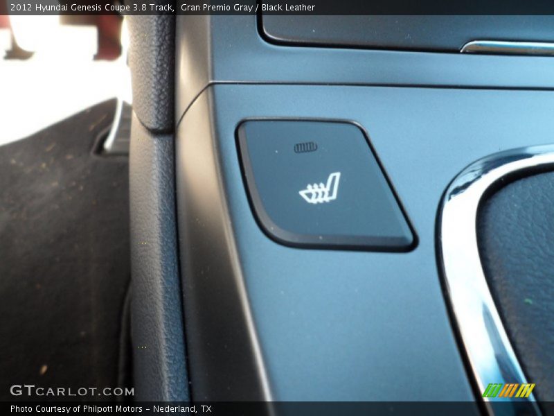 Gran Premio Gray / Black Leather 2012 Hyundai Genesis Coupe 3.8 Track