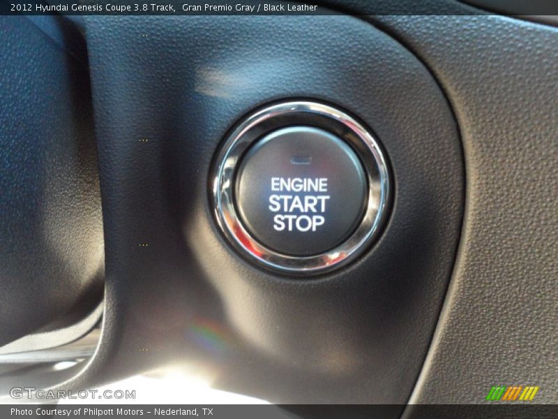 Gran Premio Gray / Black Leather 2012 Hyundai Genesis Coupe 3.8 Track
