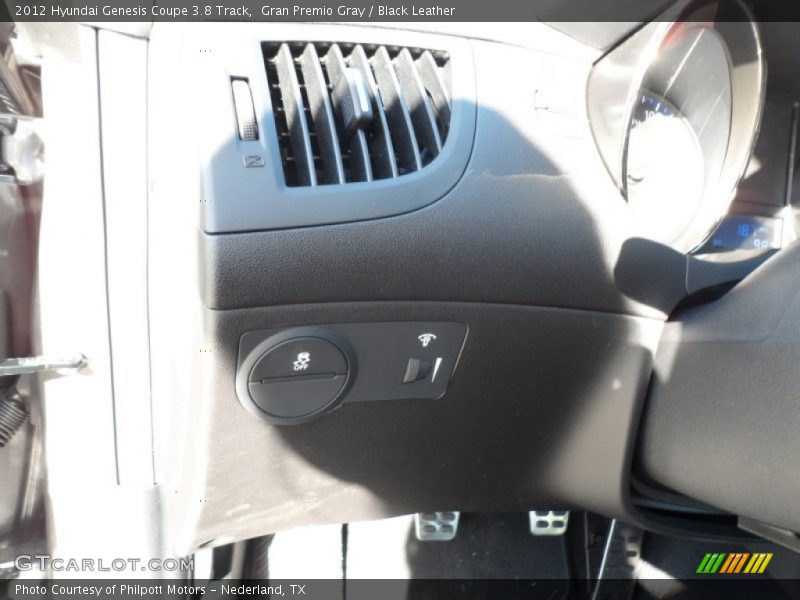 Gran Premio Gray / Black Leather 2012 Hyundai Genesis Coupe 3.8 Track