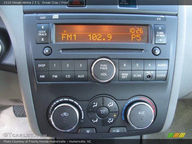 Ocean Gray / Frost 2010 Nissan Altima 2.5 S