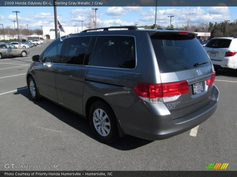 Sterling Gray Metallic / Gray 2009 Honda Odyssey EX-L