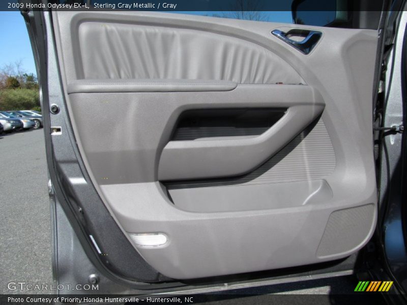 Sterling Gray Metallic / Gray 2009 Honda Odyssey EX-L