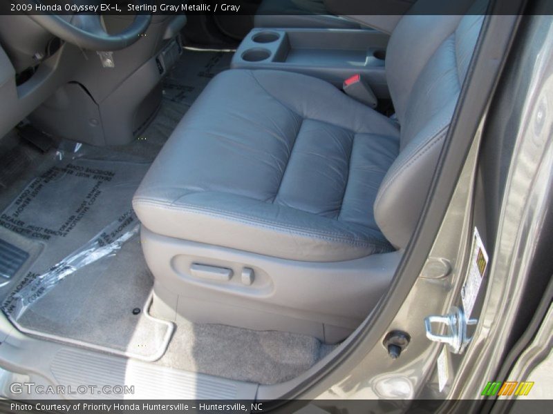 Sterling Gray Metallic / Gray 2009 Honda Odyssey EX-L