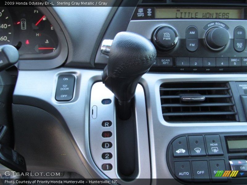 Sterling Gray Metallic / Gray 2009 Honda Odyssey EX-L