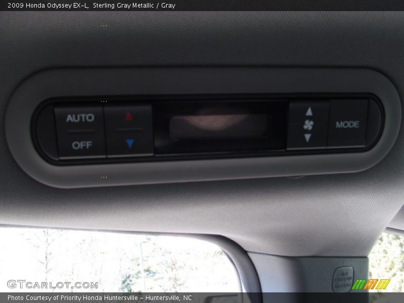 Sterling Gray Metallic / Gray 2009 Honda Odyssey EX-L