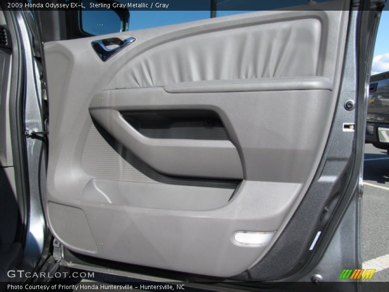 Sterling Gray Metallic / Gray 2009 Honda Odyssey EX-L