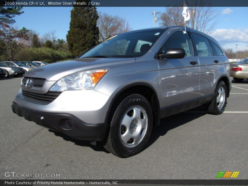 Whistler Silver Metallic / Gray 2008 Honda CR-V LX