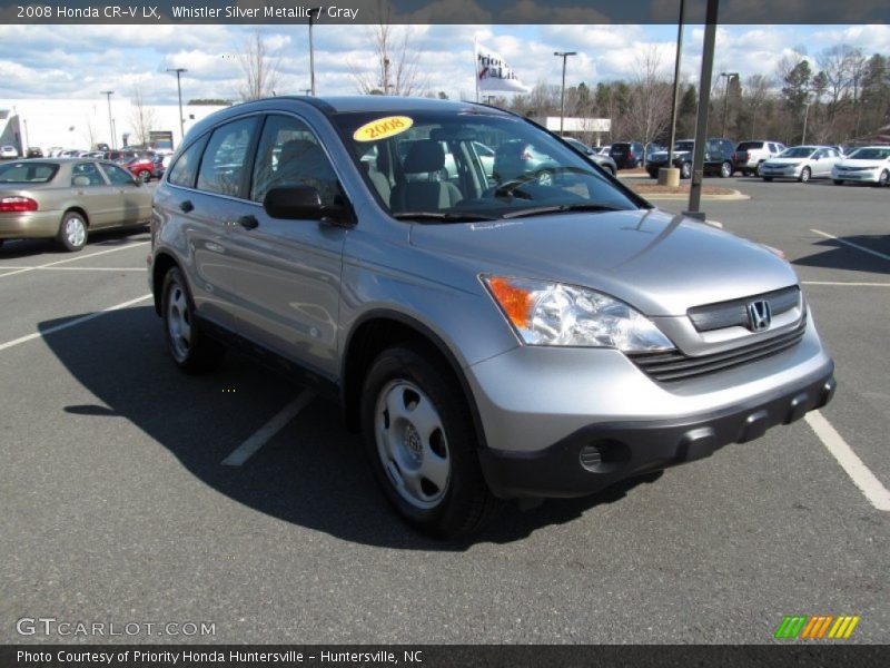 Whistler Silver Metallic / Gray 2008 Honda CR-V LX