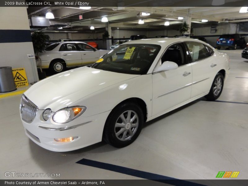 White Opal / Ebony 2009 Buick LaCrosse CXL