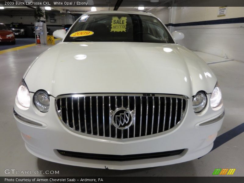 White Opal / Ebony 2009 Buick LaCrosse CXL