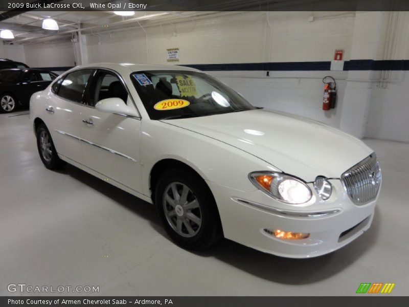 White Opal / Ebony 2009 Buick LaCrosse CXL