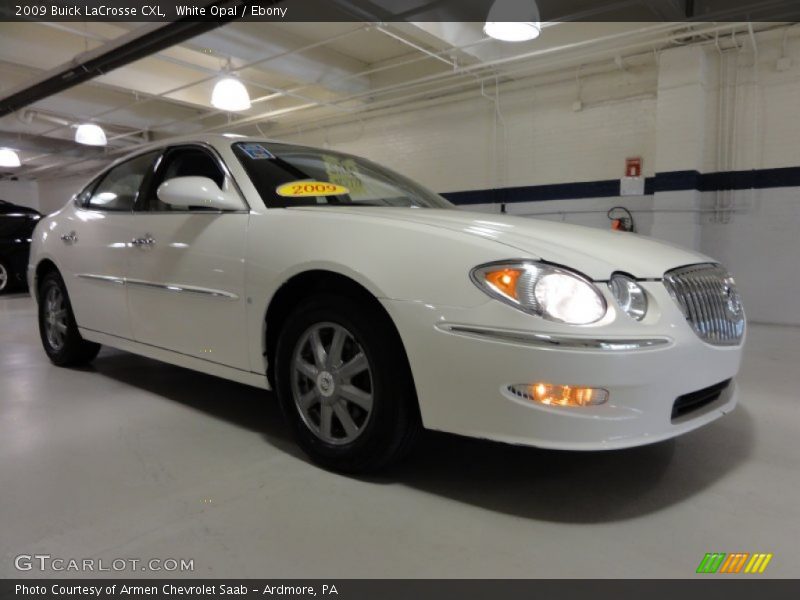 White Opal / Ebony 2009 Buick LaCrosse CXL