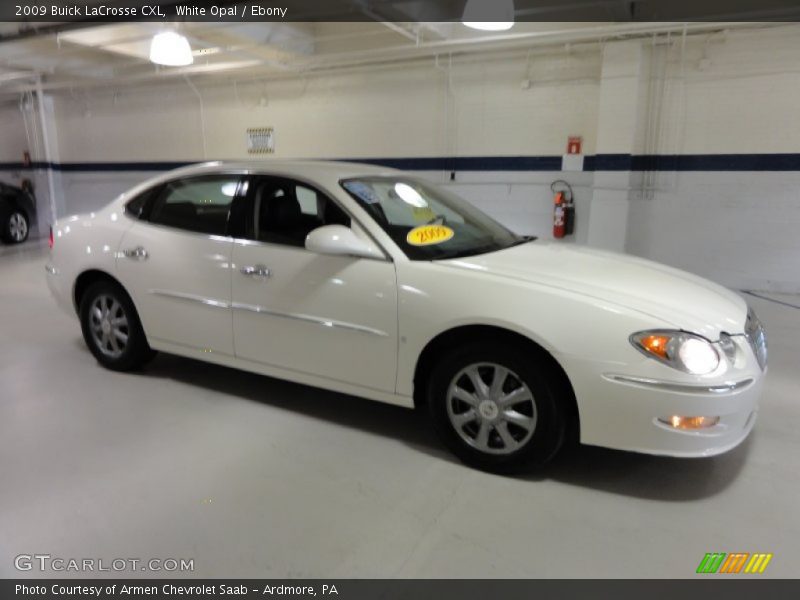 White Opal / Ebony 2009 Buick LaCrosse CXL