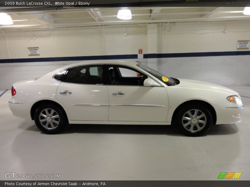 White Opal / Ebony 2009 Buick LaCrosse CXL