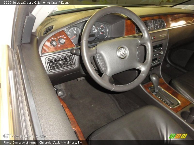 White Opal / Ebony 2009 Buick LaCrosse CXL