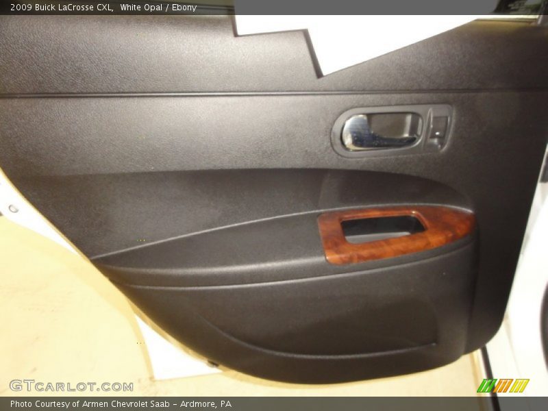 White Opal / Ebony 2009 Buick LaCrosse CXL