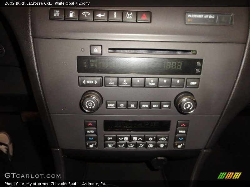 White Opal / Ebony 2009 Buick LaCrosse CXL