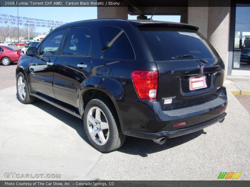 Carbon Black Metallic / Ebony 2008 Pontiac Torrent GXP AWD