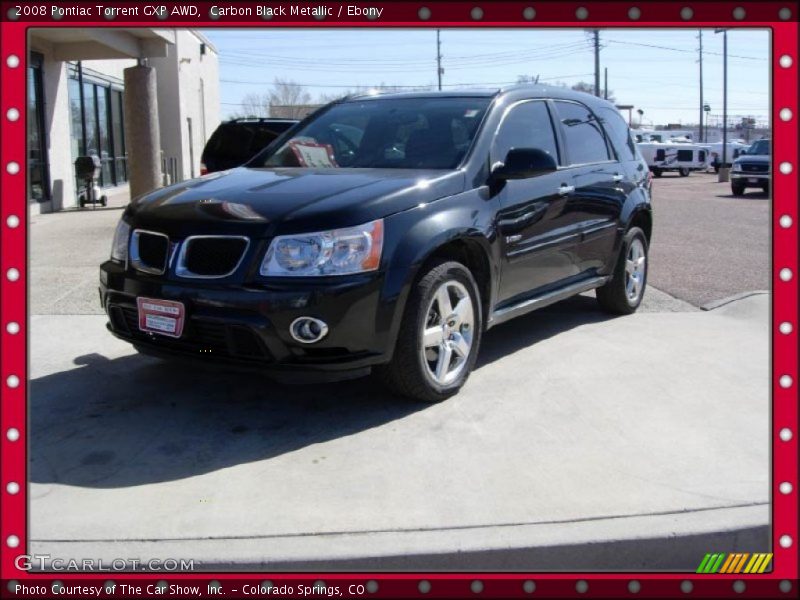 Carbon Black Metallic / Ebony 2008 Pontiac Torrent GXP AWD