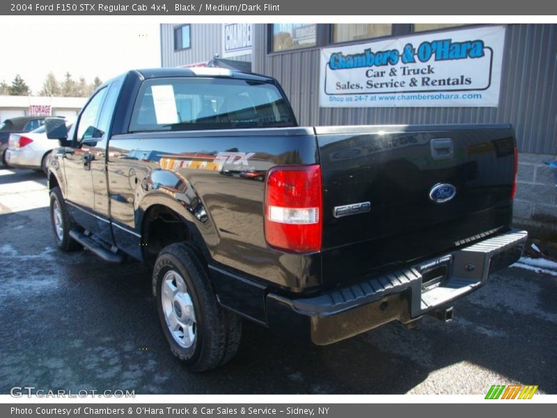 Black / Medium/Dark Flint 2004 Ford F150 STX Regular Cab 4x4