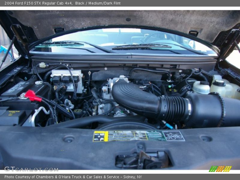 Black / Medium/Dark Flint 2004 Ford F150 STX Regular Cab 4x4