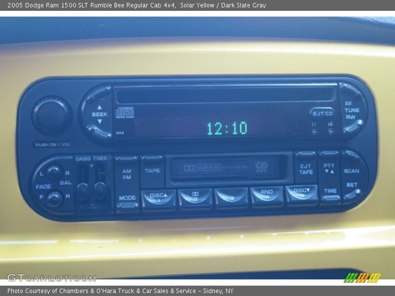 Audio System of 2005 Ram 1500 SLT Rumble Bee Regular Cab 4x4