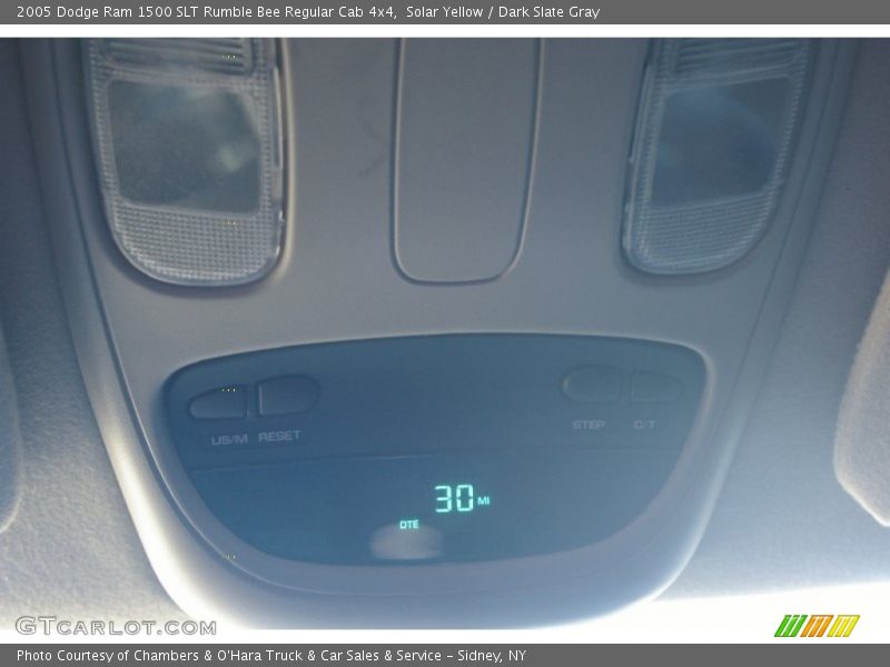Solar Yellow / Dark Slate Gray 2005 Dodge Ram 1500 SLT Rumble Bee Regular Cab 4x4