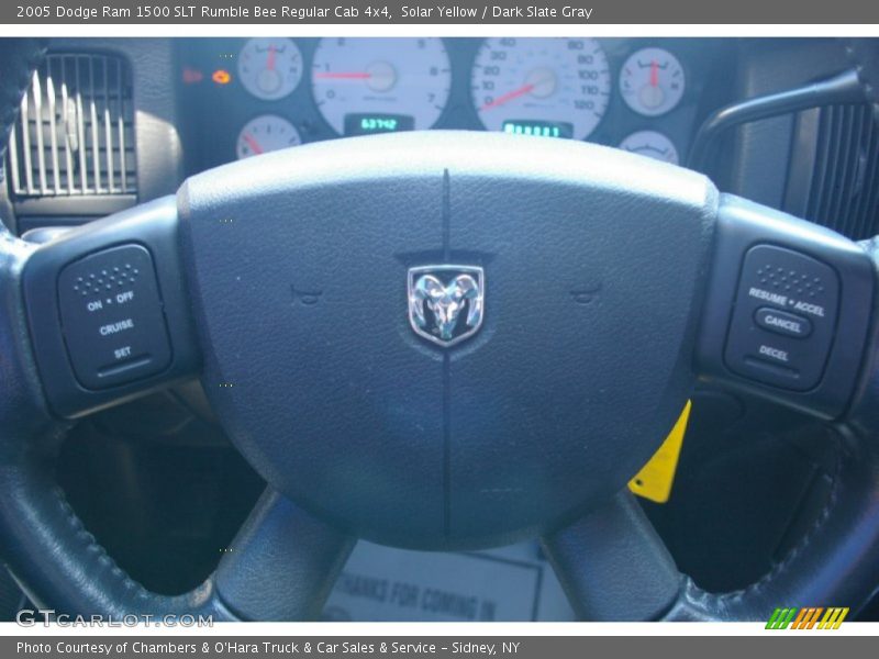 Solar Yellow / Dark Slate Gray 2005 Dodge Ram 1500 SLT Rumble Bee Regular Cab 4x4