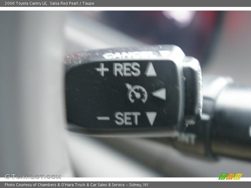 Salsa Red Pearl / Taupe 2006 Toyota Camry LE