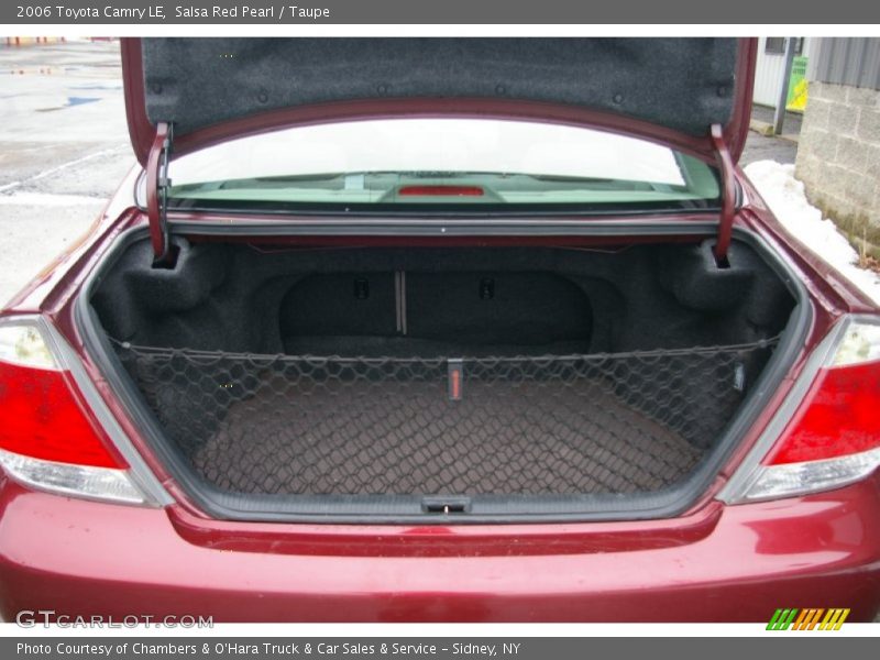 Salsa Red Pearl / Taupe 2006 Toyota Camry LE