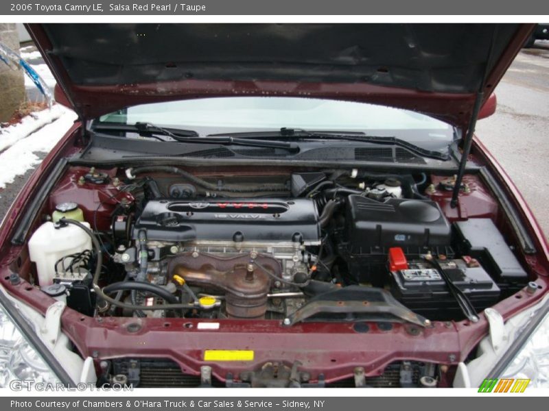 Salsa Red Pearl / Taupe 2006 Toyota Camry LE