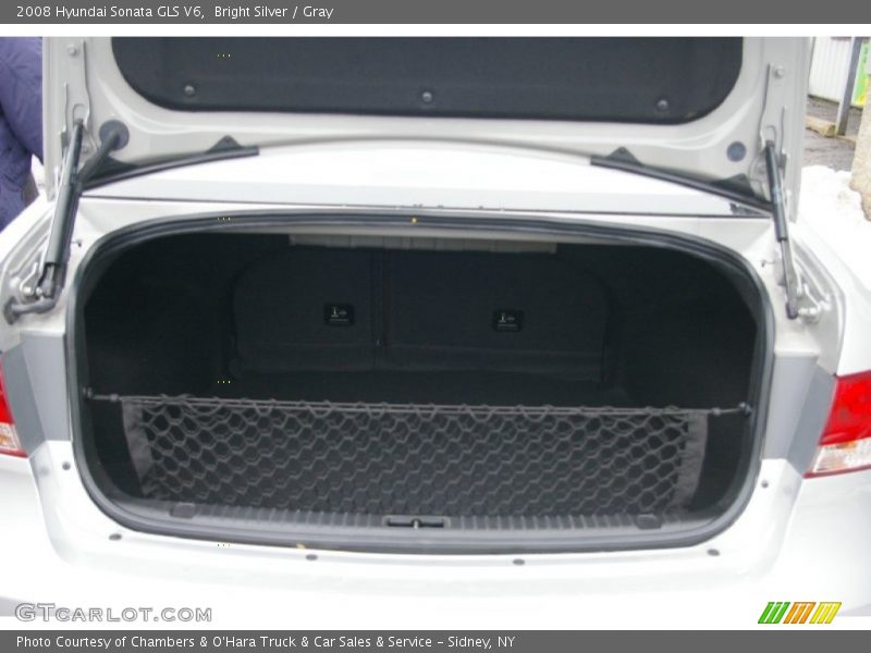 Bright Silver / Gray 2008 Hyundai Sonata GLS V6