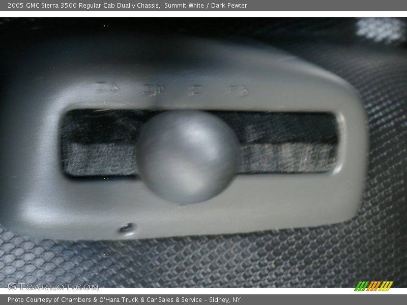 Summit White / Dark Pewter 2005 GMC Sierra 3500 Regular Cab Dually Chassis