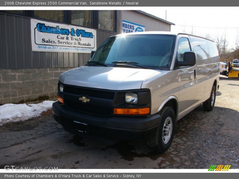 Sandstone Metallic / Neutral 2008 Chevrolet Express 2500 Commercial Van