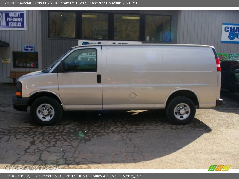 Sandstone Metallic / Neutral 2008 Chevrolet Express 2500 Commercial Van