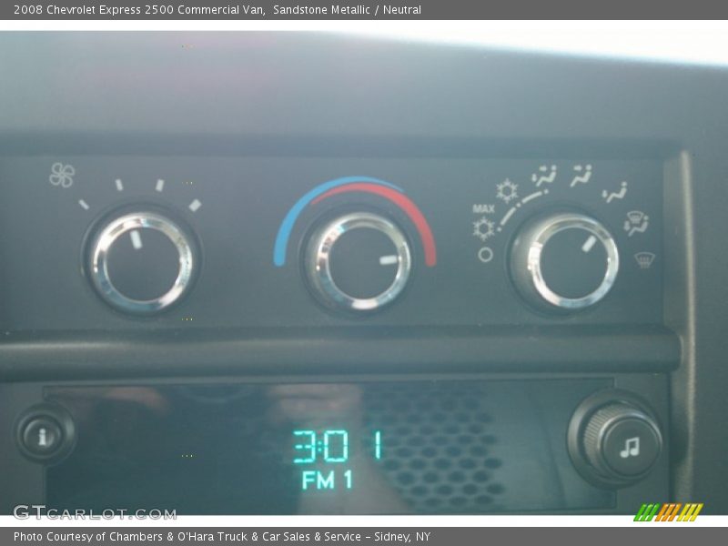 Sandstone Metallic / Neutral 2008 Chevrolet Express 2500 Commercial Van