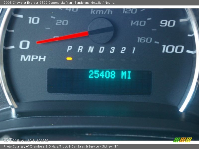 Sandstone Metallic / Neutral 2008 Chevrolet Express 2500 Commercial Van