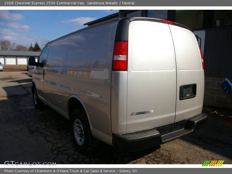 Sandstone Metallic / Neutral 2008 Chevrolet Express 2500 Commercial Van
