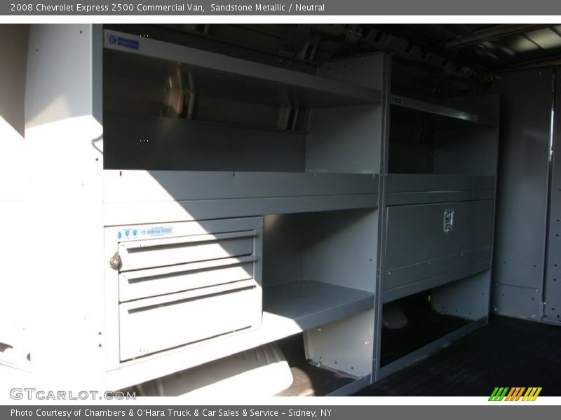 Sandstone Metallic / Neutral 2008 Chevrolet Express 2500 Commercial Van