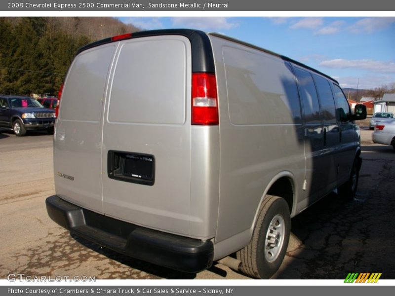 Sandstone Metallic / Neutral 2008 Chevrolet Express 2500 Commercial Van