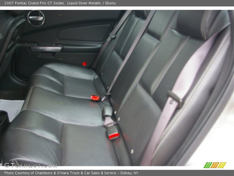 Liquid Silver Metallic / Ebony 2007 Pontiac Grand Prix GT Sedan