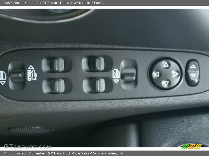 Liquid Silver Metallic / Ebony 2007 Pontiac Grand Prix GT Sedan