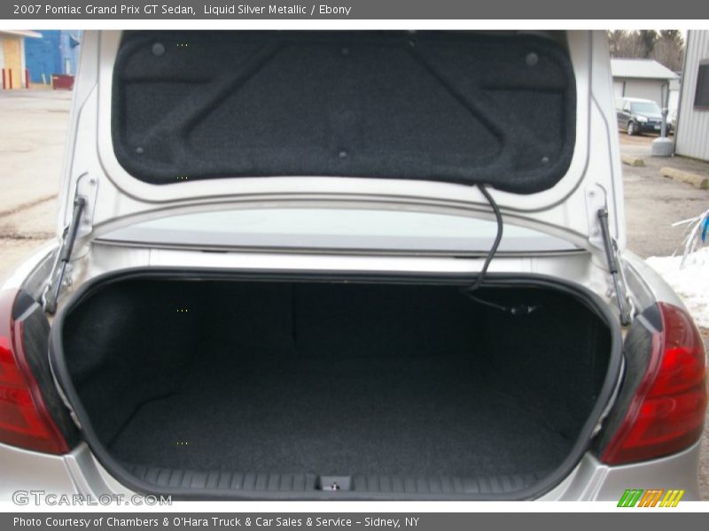 Liquid Silver Metallic / Ebony 2007 Pontiac Grand Prix GT Sedan