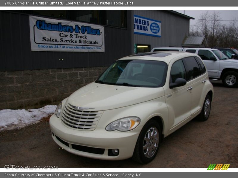 Cool Vanilla White / Pastel Pebble Beige 2006 Chrysler PT Cruiser Limited