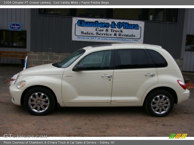 Cool Vanilla White / Pastel Pebble Beige 2006 Chrysler PT Cruiser Limited