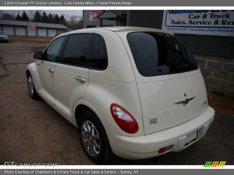 Cool Vanilla White / Pastel Pebble Beige 2006 Chrysler PT Cruiser Limited